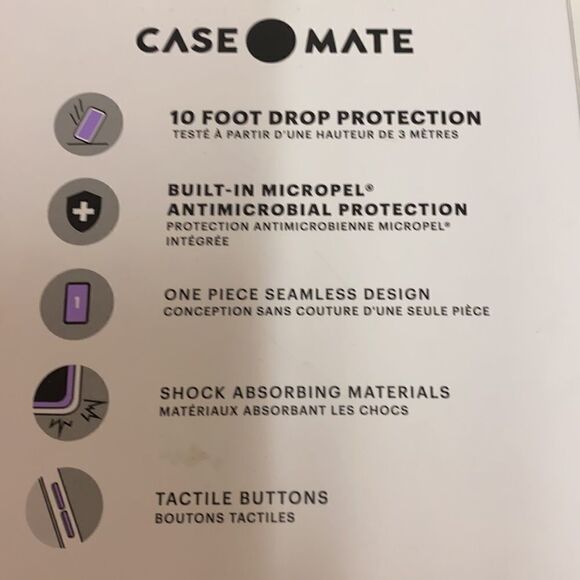 Case-Mate Twinkle Protection Case for Apple iPhone 2020 6.7” Stardust D6 - Picture 4 of 6